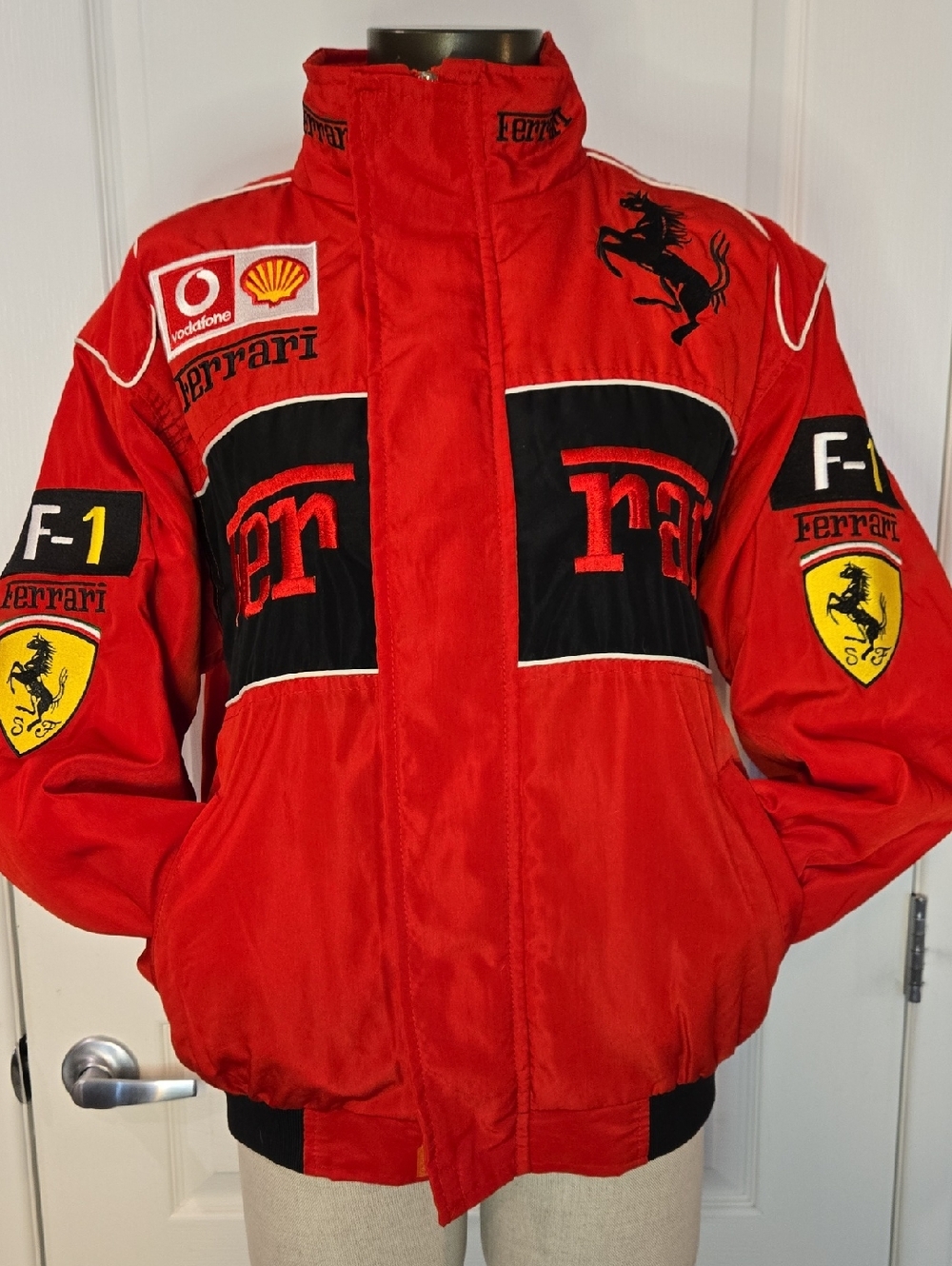 RARE Vintage Ferrari Formula 1 Racing Schumacher Size S